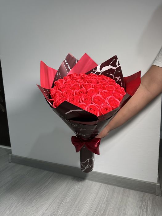 Buchete trandafiri sapun/stitch