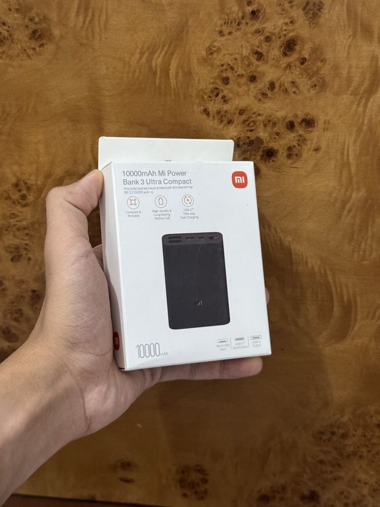 PowerBank mini | 10.0000 | 18vat | 3ta slot zaryadka