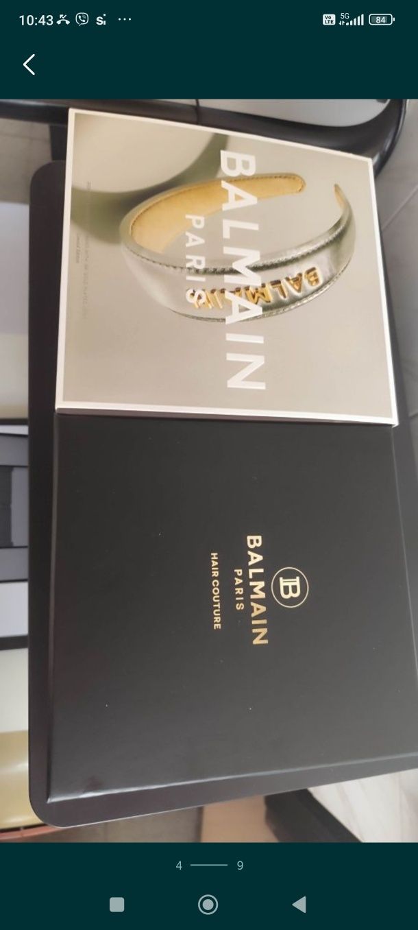 Чисто нова диадема на Balmain