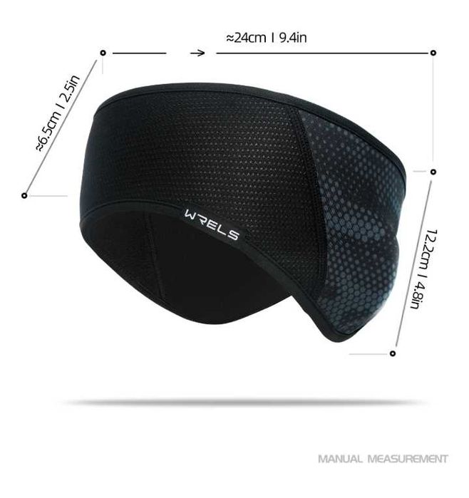 Лента за глава WRELS I Топла и мека | За спорт и ежедневие