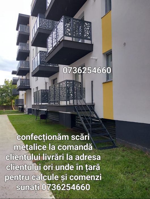 Scara scări scară metalice zincate