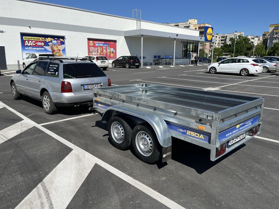 Ремарке с две оси до 750 кг Vesta 25DA