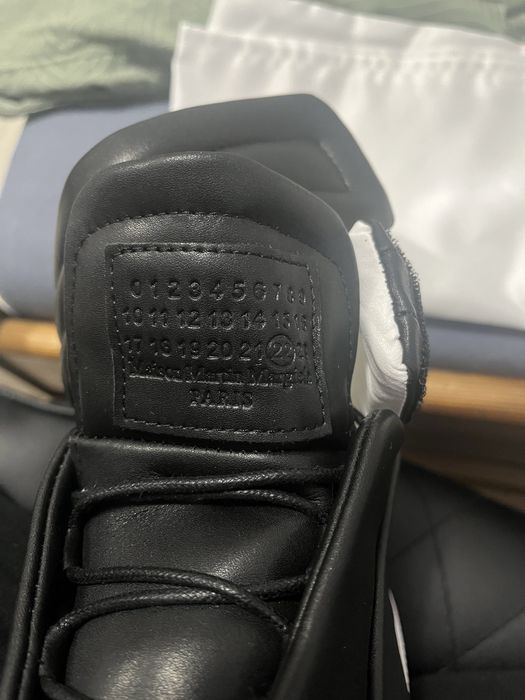 Maison Margiela Future Black with white sole