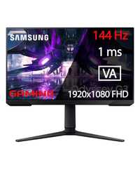 Монитор Игровой 24" Samsung 1920x1080 16:9 VA 144ГЦ (HDMI+DP) б/у
