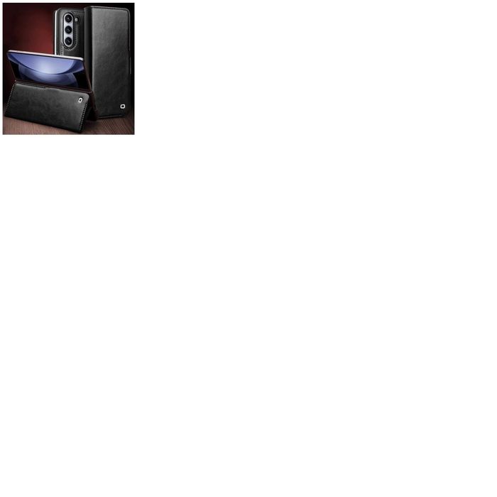 Huse premium lux flip carte piele naturala SAMSUNG Galaxy Z Fold7 6 5