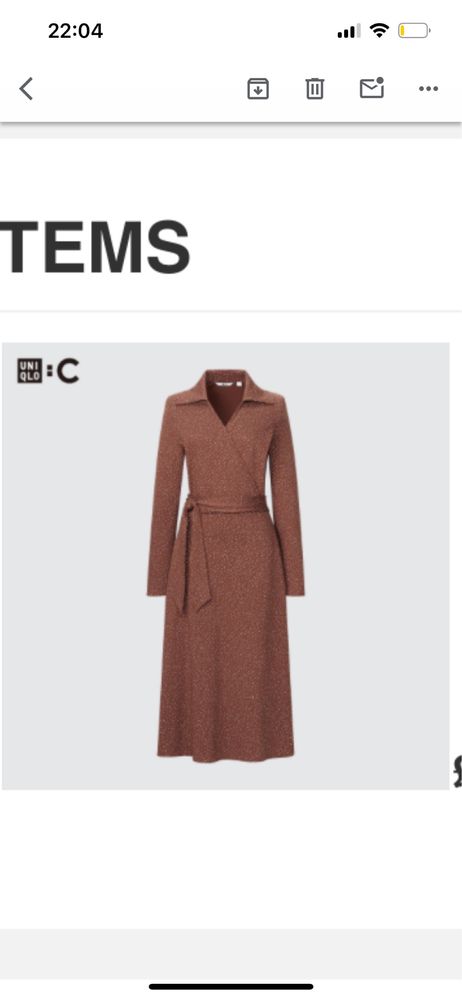 Платье юникло uniqlo