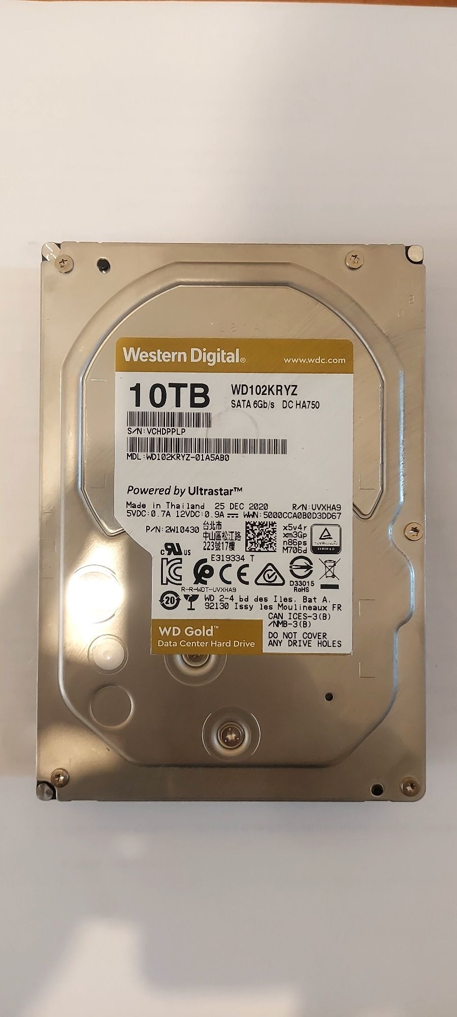 Жесткий диск 10TB 12TB 14TB