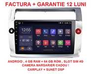 Navigatie Citroen C4 ( 2004 - 2018 ) 4GB Garantie Nou Camera Marsarier