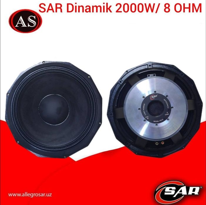 SAR Динамик 2000W/ 8 OHM