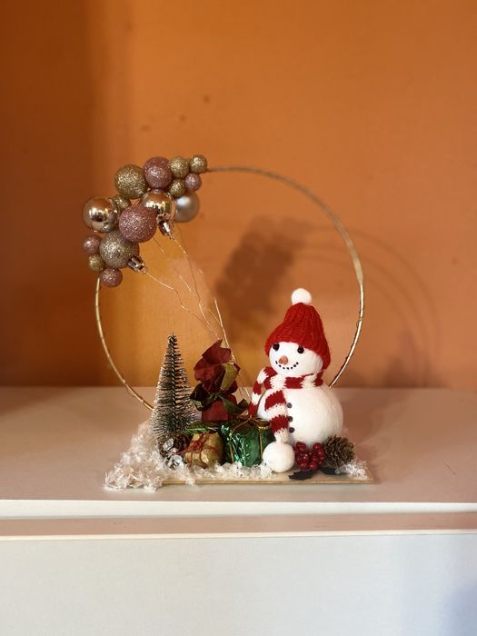 Коледна украса - ръчно изработена