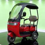 Електрическа Триколка с покрив  MaxMotors Apple X3 1800W - RED