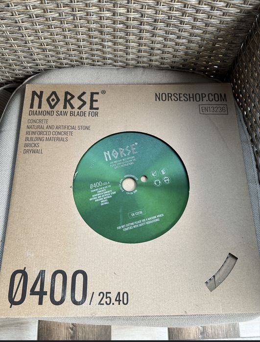Disc diamantat 400 25.40 beton armat piatra caramida ! Umed uscat nou