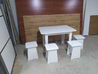 Стол стулья комплект/ табуретки / кухонный стол / стулья / доставка