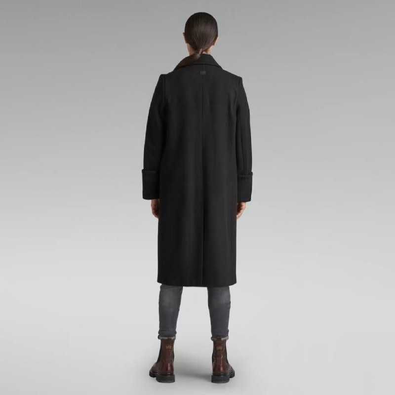 G Star Raw Long Wool Coat  M