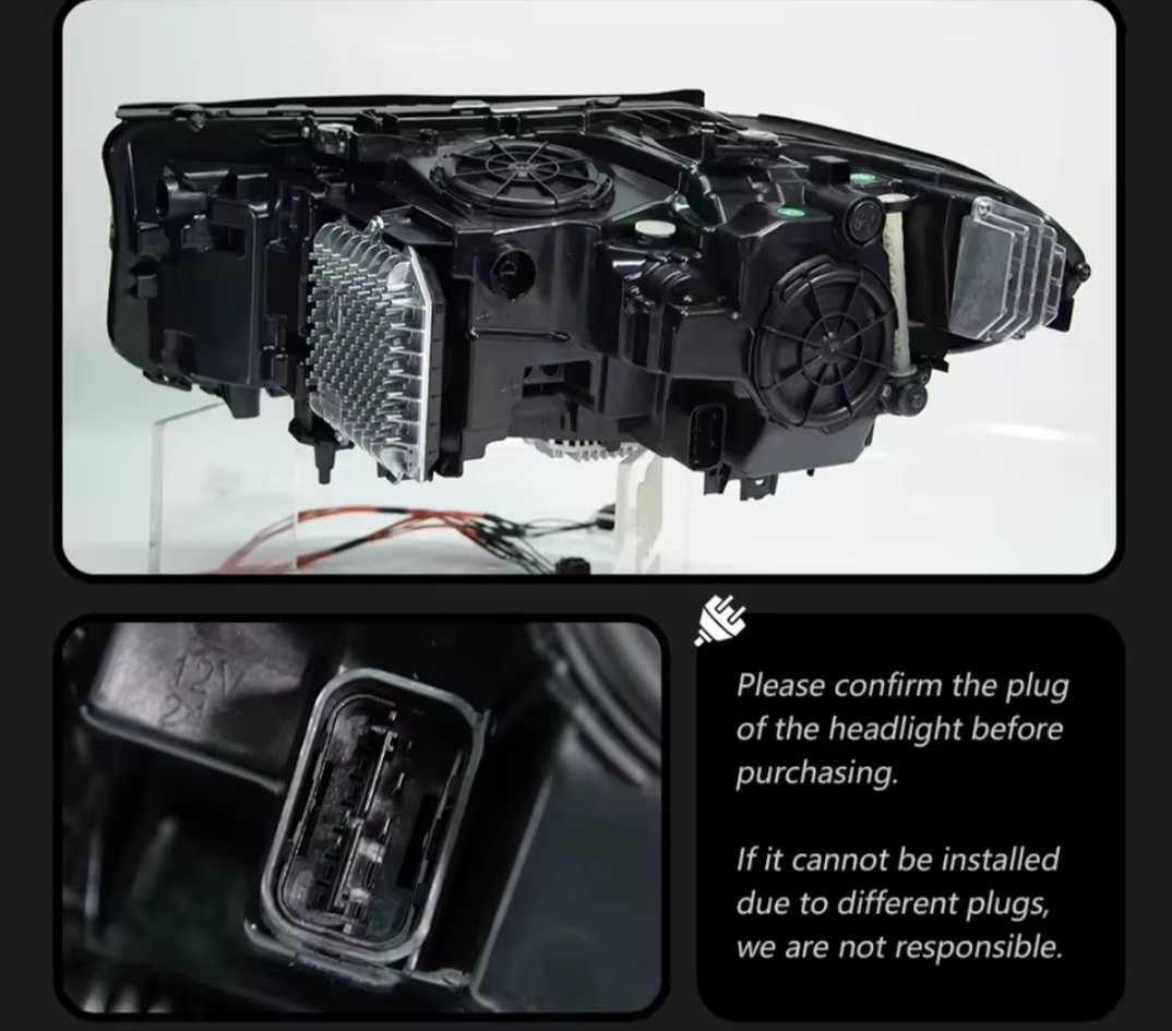 Лед Фарове  BMW G30 
2017-2020 LED 525i 530i 535i G38 F9O Farove БМВ