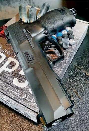 Pistol Airsoft HDP.50 Umarex Co2 BileDeCauciuc 20jouli LEGAL 210/s