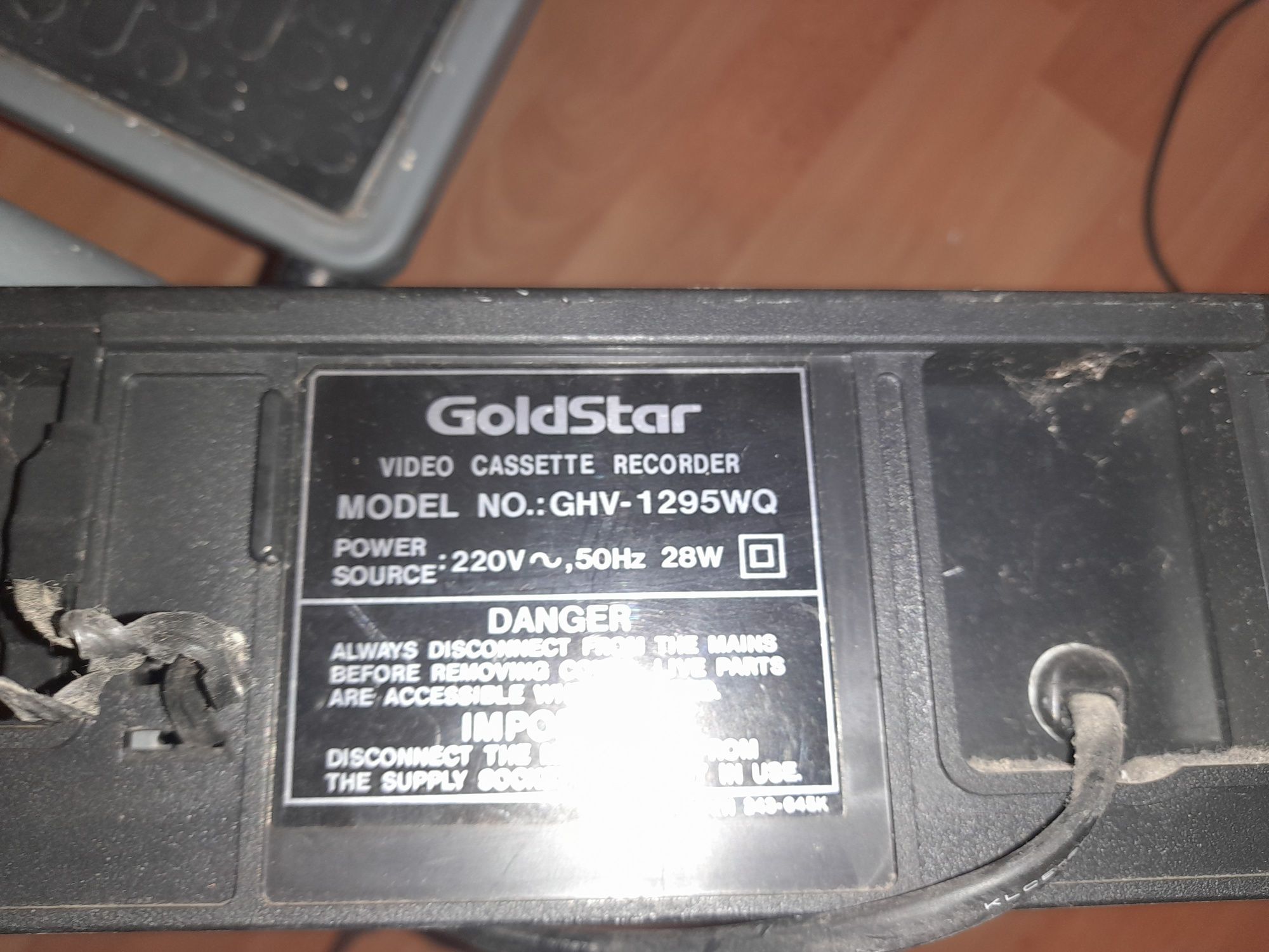 Videorecorder GoldStar