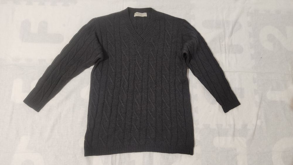 Pulover Fabiana Filippi mărime L dama wool lână lînă cardigan sweatshi