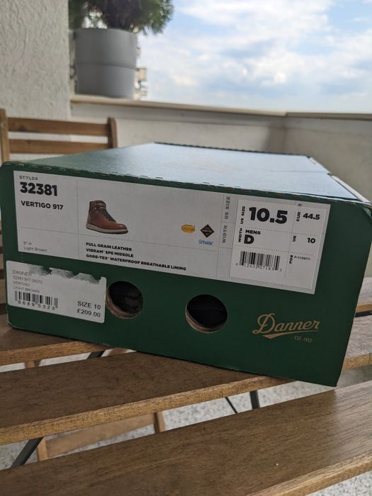 Danner Vertigo мъжки кожени обувки 44,5