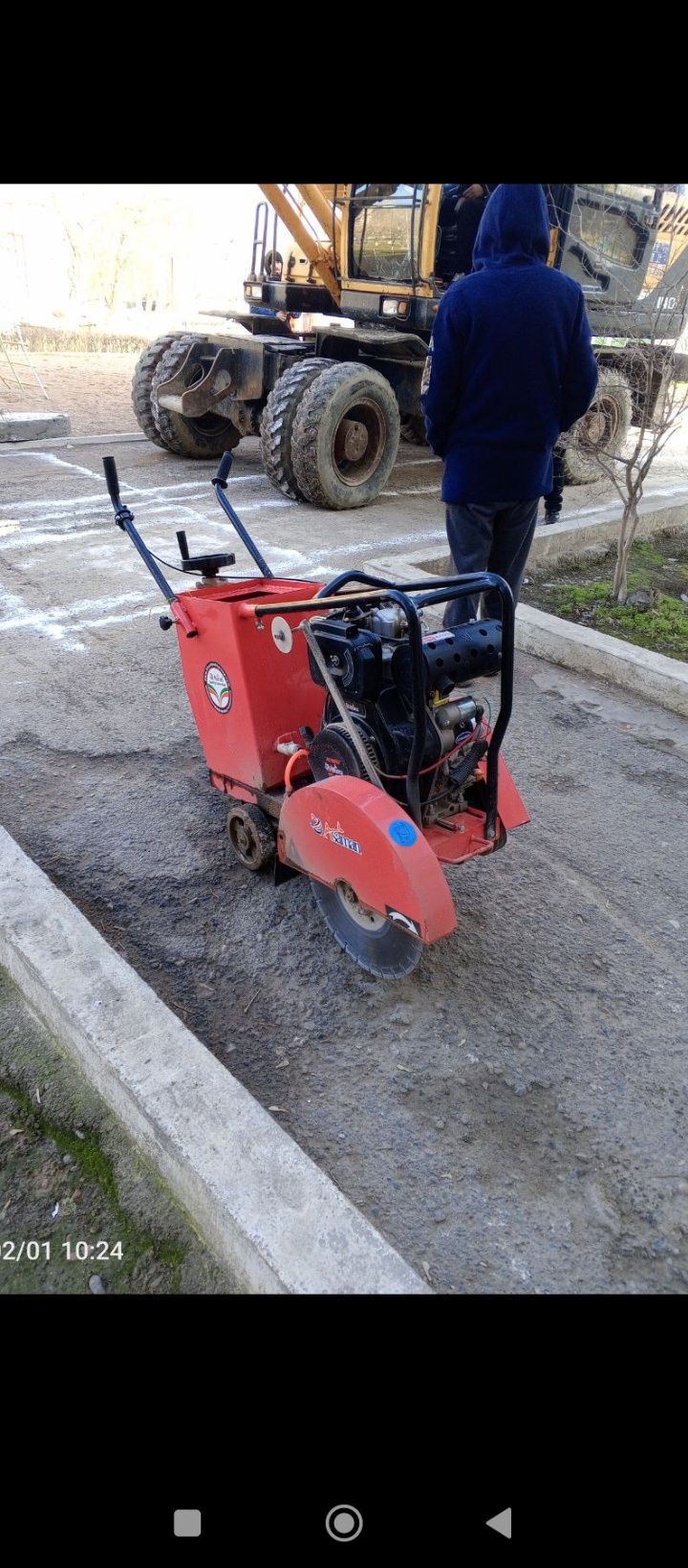 Beton, asfalt kesish. shvariz styashka