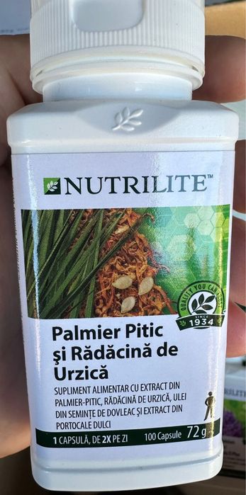 Supliment Palmier pitic şi rădăcină de urzică Nutrilite
