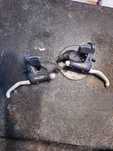 manete frana+schimbator shimano deore xt 3x8