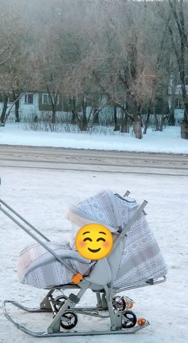 Продаю санки-коляску