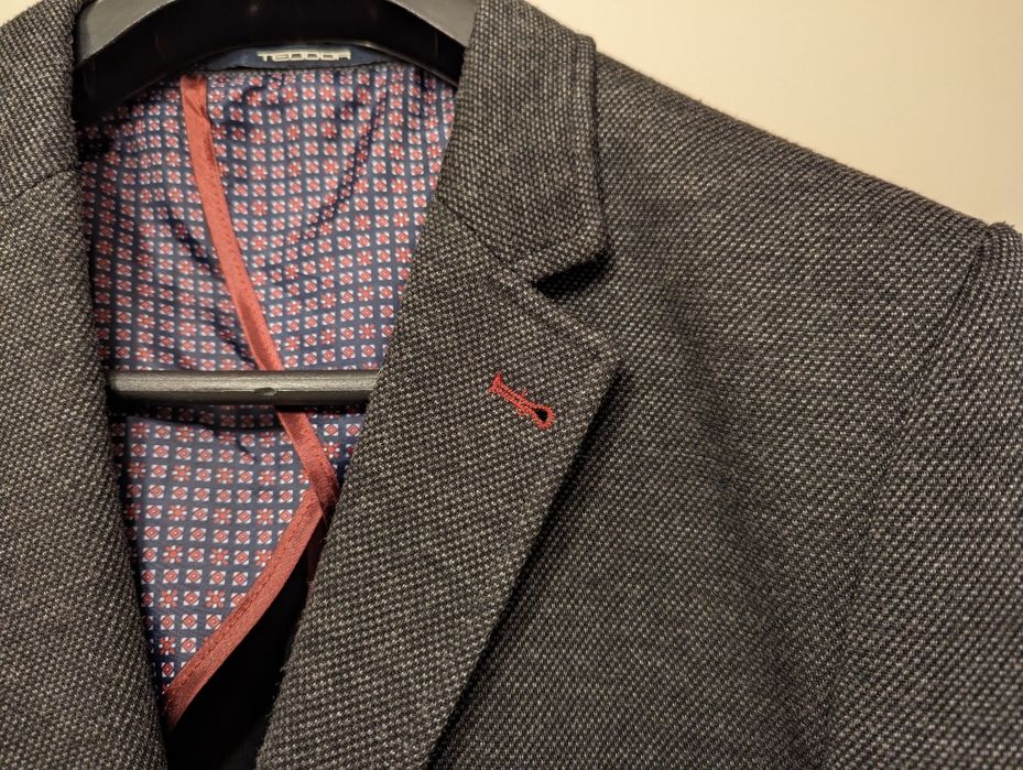 Сиво сако Teodor