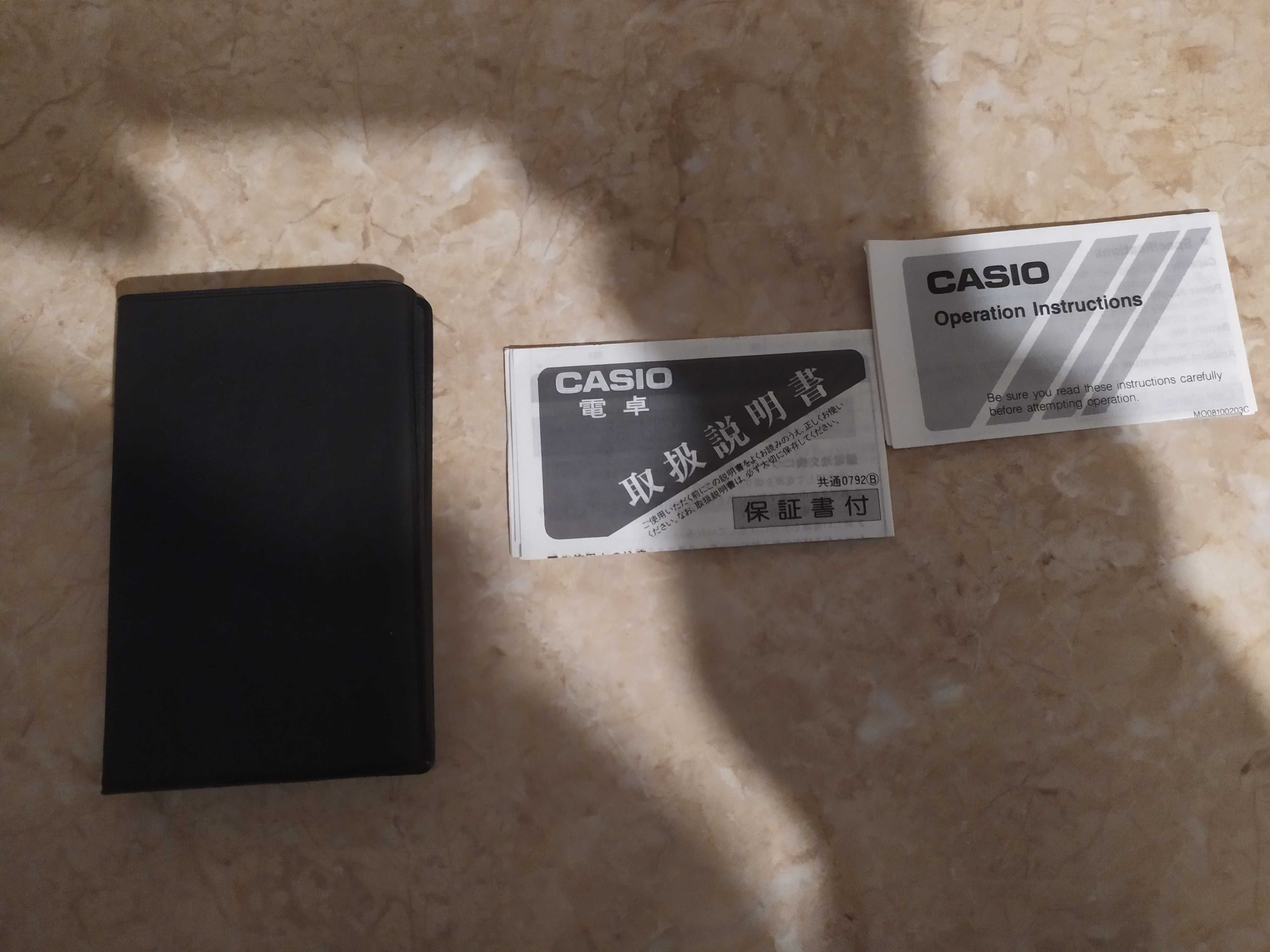 Калкулатори Casio тип кредитна карта със соларна батерия, 100% Японски
