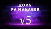 Convertesc seturi Korg PA Manager