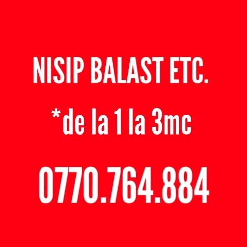 Nisip Sort Balast Pietriș Piatră concasată Pământ nisipos Balastru