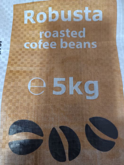Кафе на зърна 5кг робуста