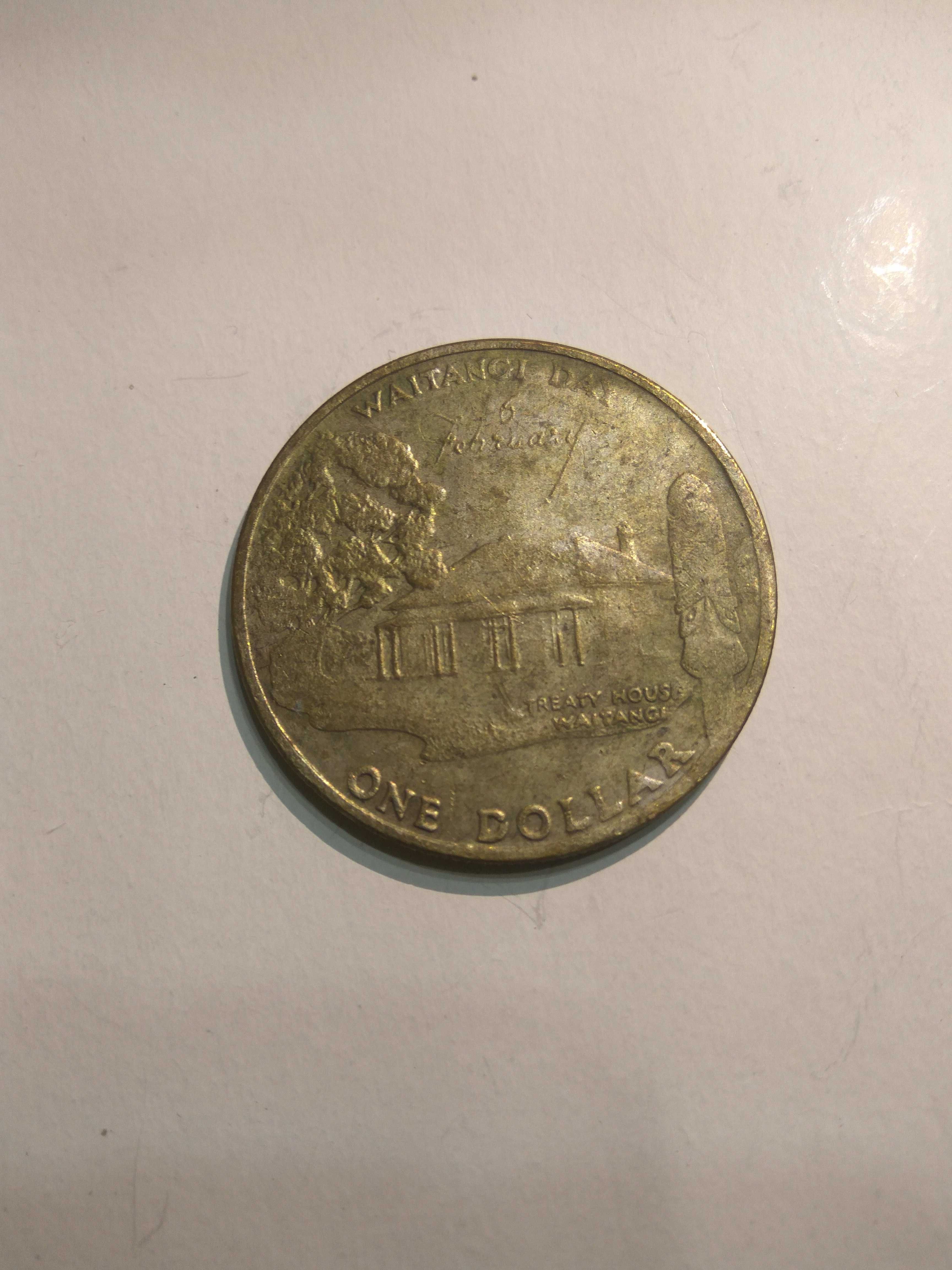 New Zealand Dollar, 1977, Waitangi House