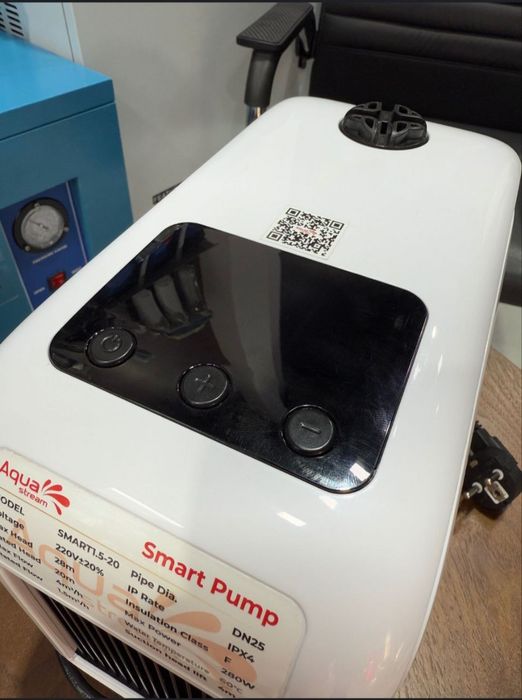 Smart bezshumniy nasoslar