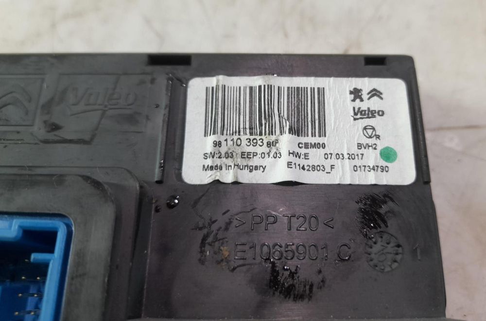 Modul clima 9811039380 Peugeot 3008 2 [2016 - 2020] 1.6 hdi BH01