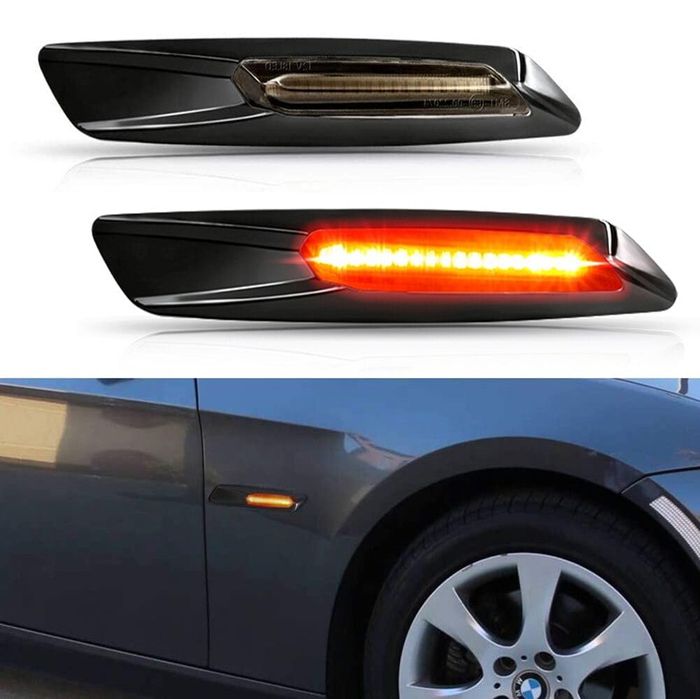 Set 2 semnalizari dinamice BMW Seria 5 F10/F11 pre-facelift