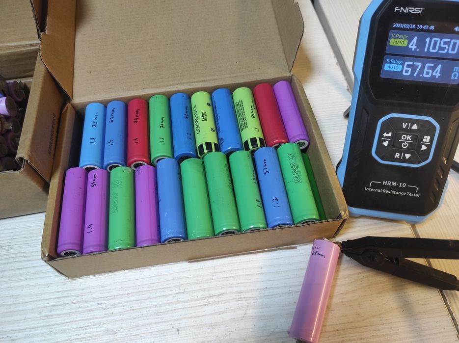 Продам аккумуляторы 18650 для повербанков/фонариков