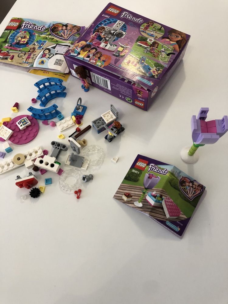 lego friends 41383-Terenul de joaca al hamsterului Oliviei