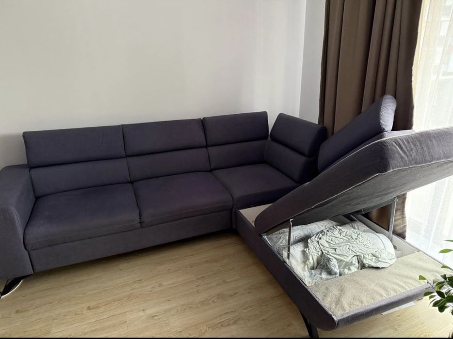 De vanzare canapea (coltar) gri