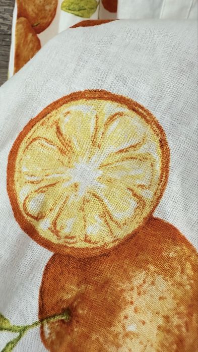 Rochie lunga imprimeu portocale Zara