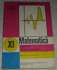 Elemente de analiza matematica 11 Gheorghe Gussi EDP 1993