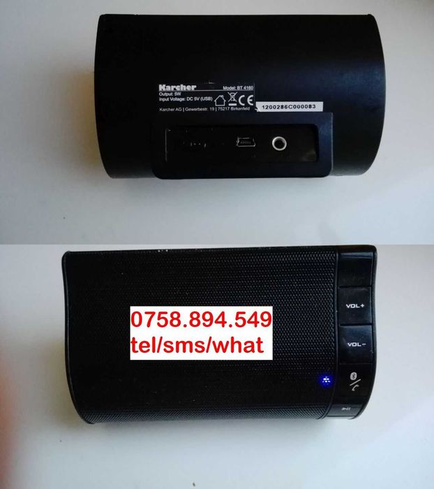 Car Kit Auto Bluetooth handsfree pentru parasolar