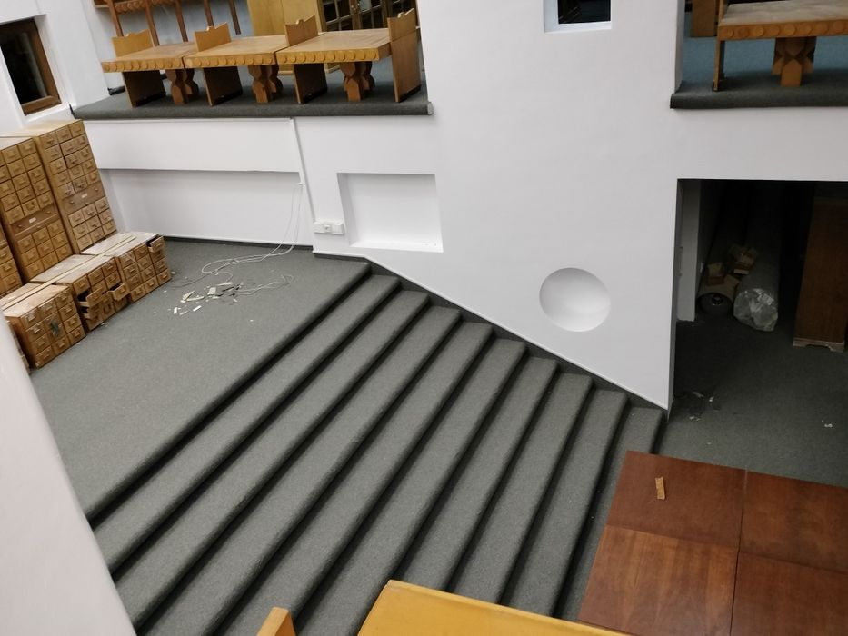 Montaj mochetă, plintă mochetă