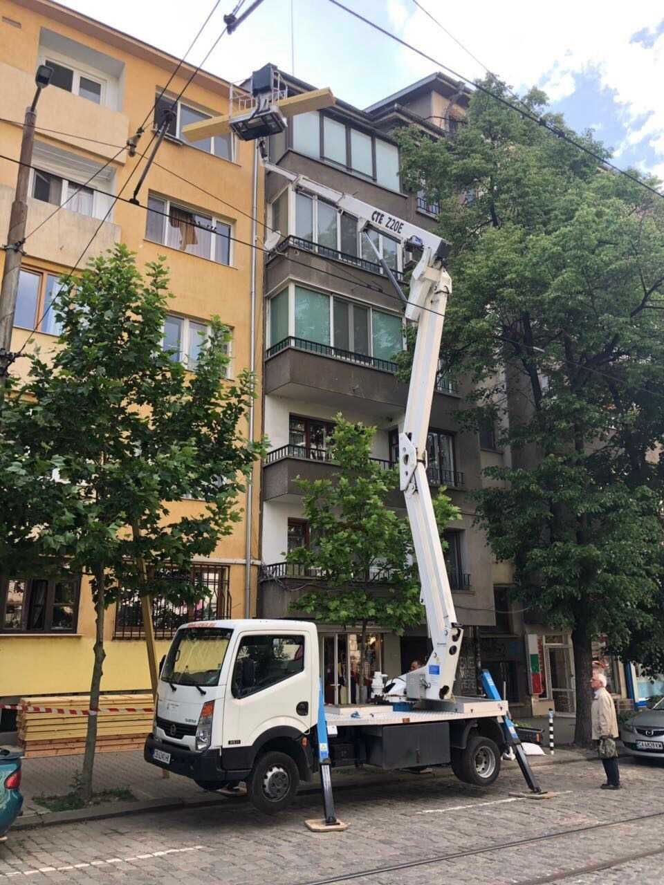 Вишки автовишки под наем до 27м.