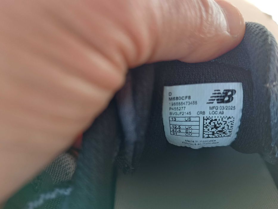 Маратонки new balance fresh foam 680 номер 47