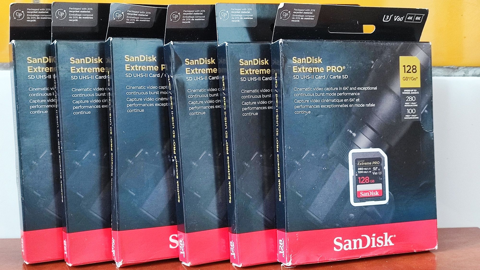 Card sdxc uhs ii SanDisk Extreme Pro 128gb V60