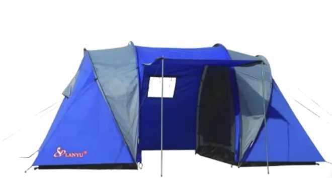 Cort 2 camere+antreu+veranda,impermeabil 4-6 pers LY1699