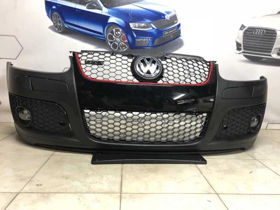 Bara Fata VW Golf 5 Jetta GTI Look Grile Proiectoare Lip JOM Germania