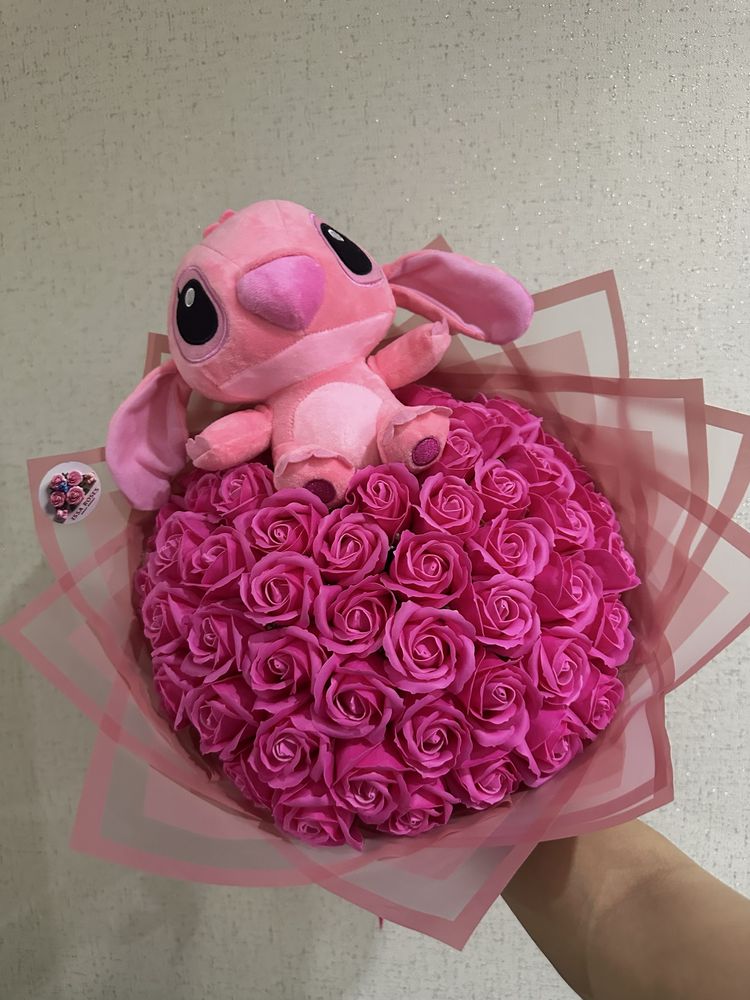 Buchet trandafiri sapun