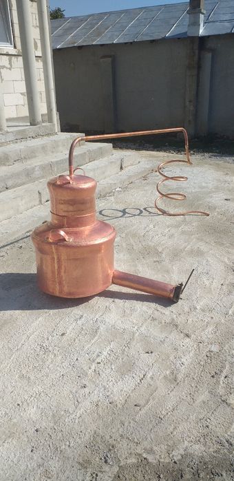 Vand cazan de țuică la 130 de Litri cu fundul de 4 mm